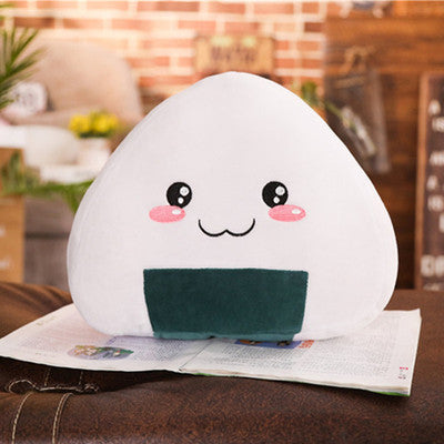 Cartoon Anime Rice Ball Plush Toy-1