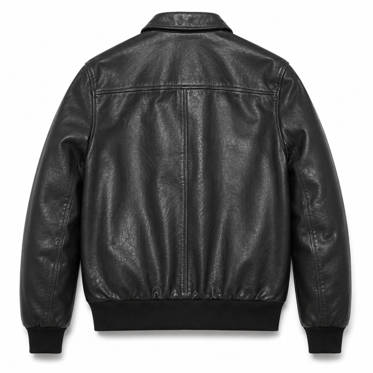 Men’s Black A-2 Leather Jacket