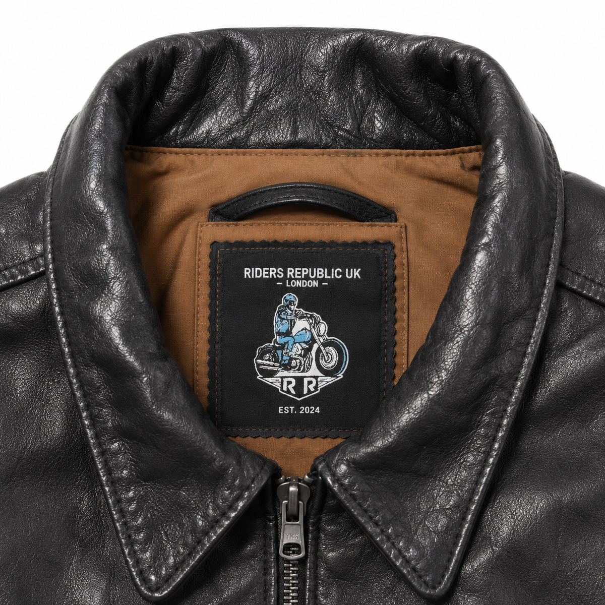Men’s Black A-2 Leather Jacket