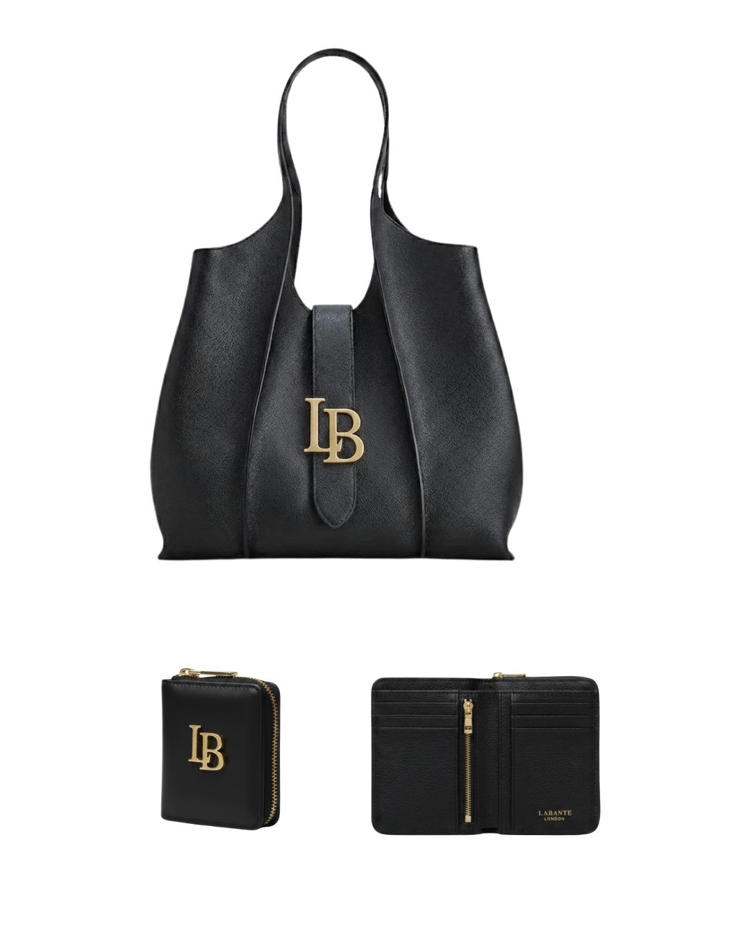 Chelsea Black and Regents Park Mini Black Set Bag (Pre-Order For delivery 28th November)