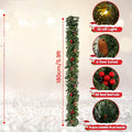 LED Pine Cone Christmas Garland Decoration