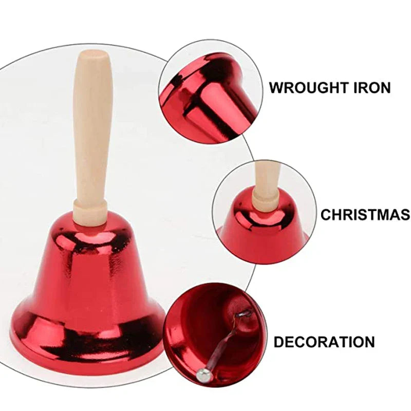 Christmas Hand Bell - Santa Claus Jingle Bells