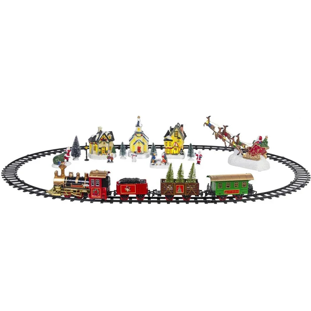 Christmas Village Train Set