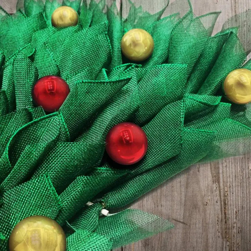 Handmade Christmas Wreath Holiday Door Decoration