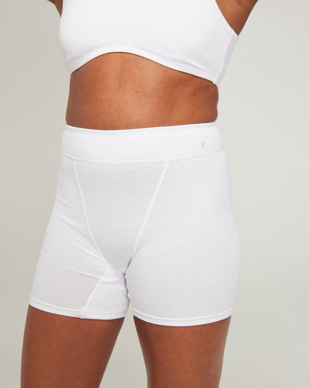The Organic Cotton Boyfriend Boxer 2 Pack - Black & White