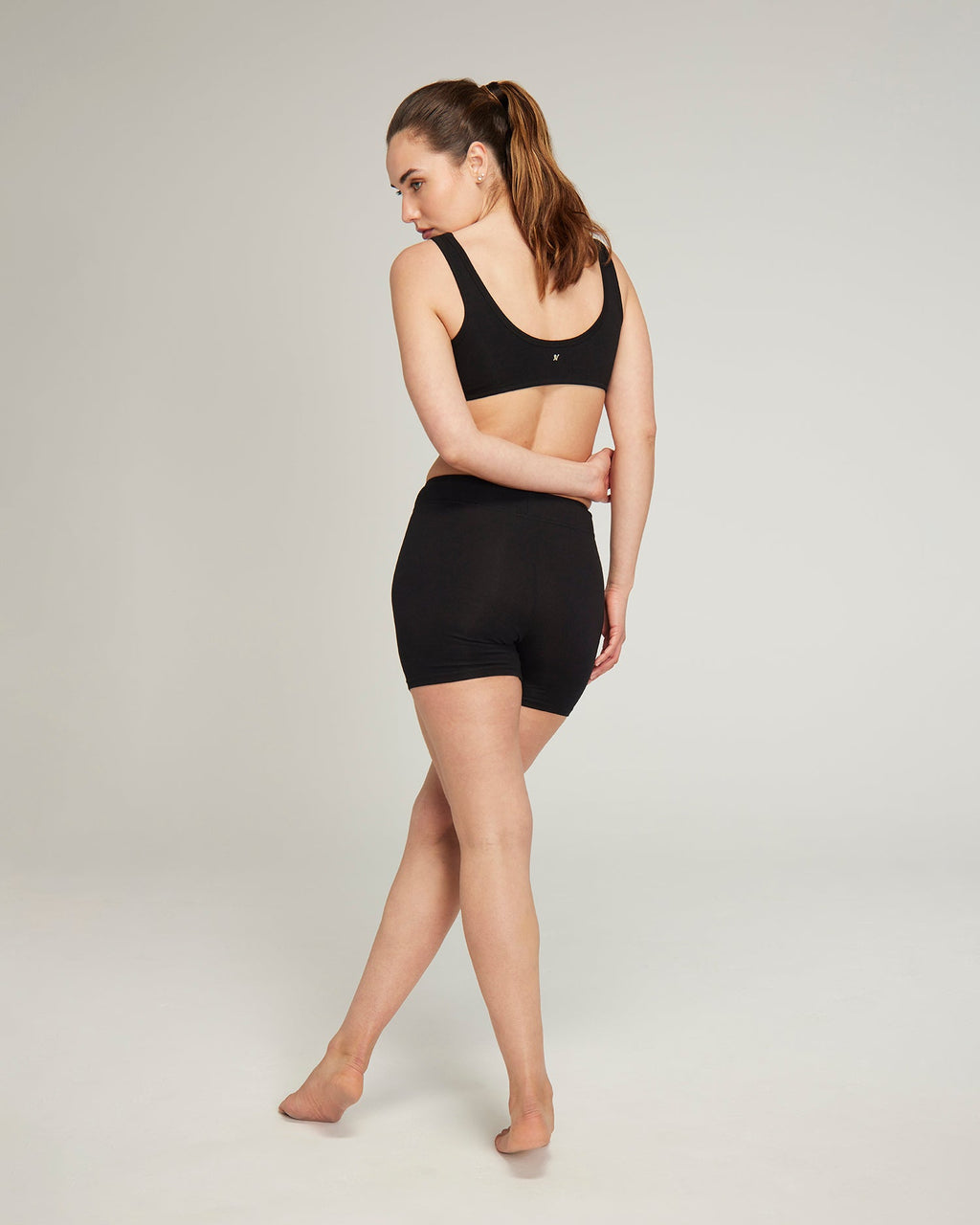 The Organic Cotton Boyfriend Boxer 2 Pack - Black & White