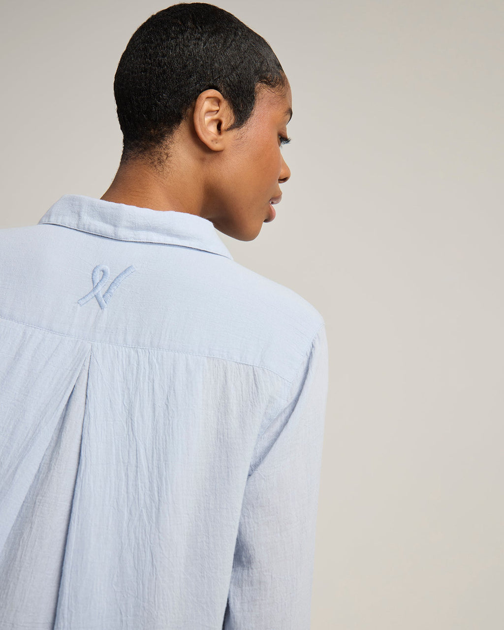 The Maxi Shirt - Sky