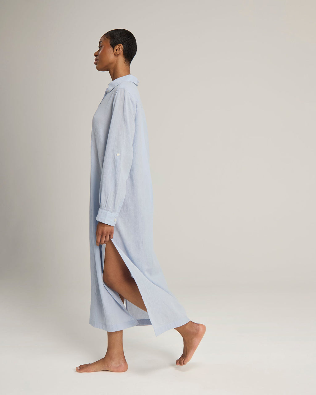 The Maxi Shirt - Sky