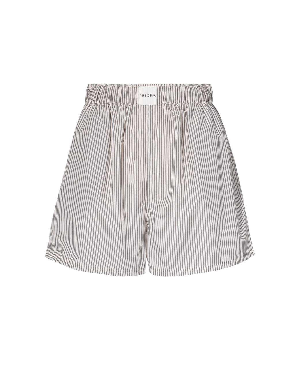 The Short PJ Set - Dove Grey Stripe