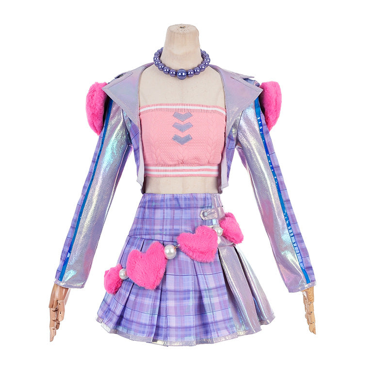 LOL League of Legends cosplay costume Valentine's Day limited female police officer Caitlin cosplay women's clothing Wei full set C-suit female
