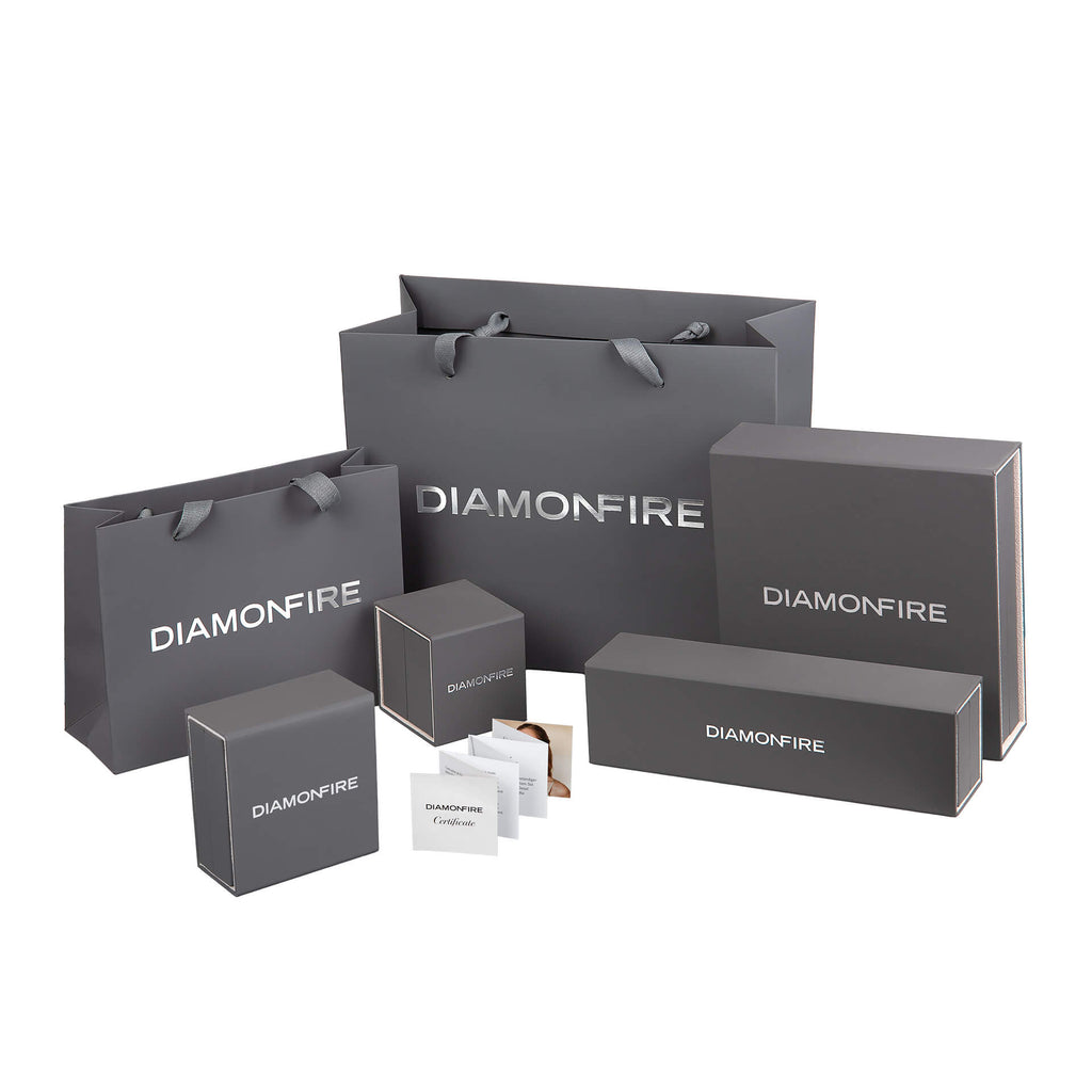 Diamonfire Geometric Halo Ring-3