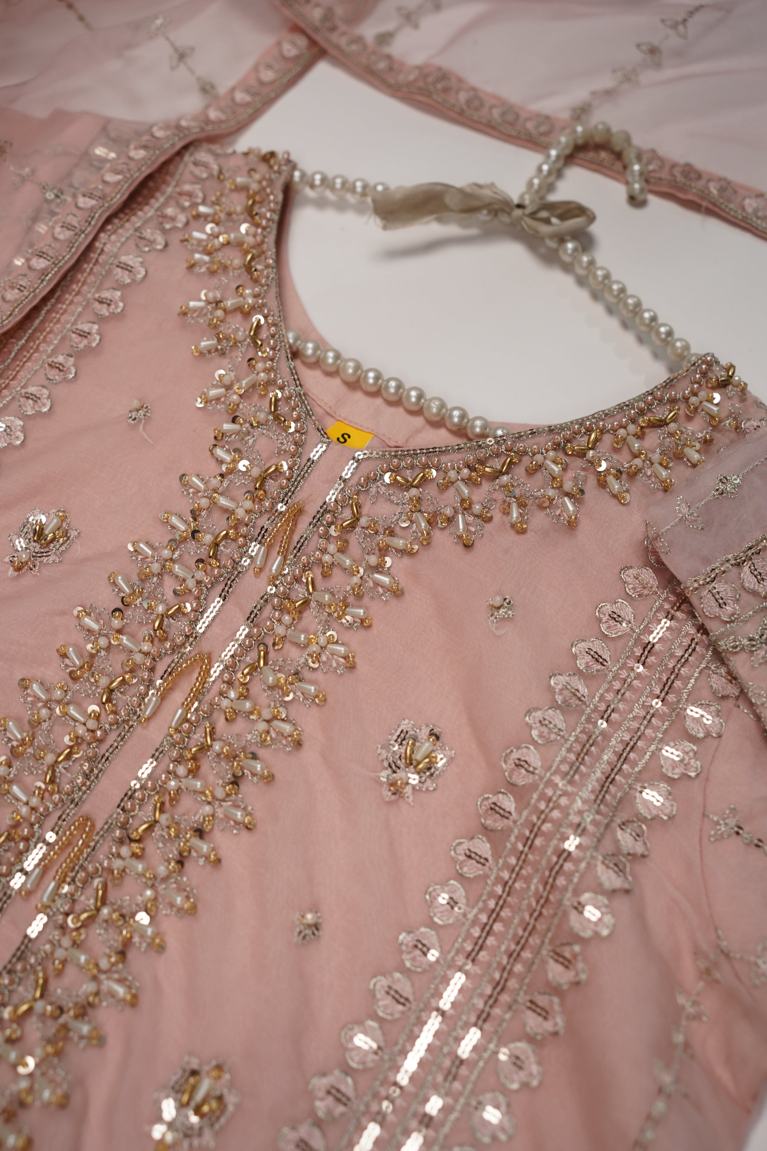 Tehwar - Luxury Organza Outfit - Festive Collection - Ready to Wear - Eid25 - TEHV8D2-SD