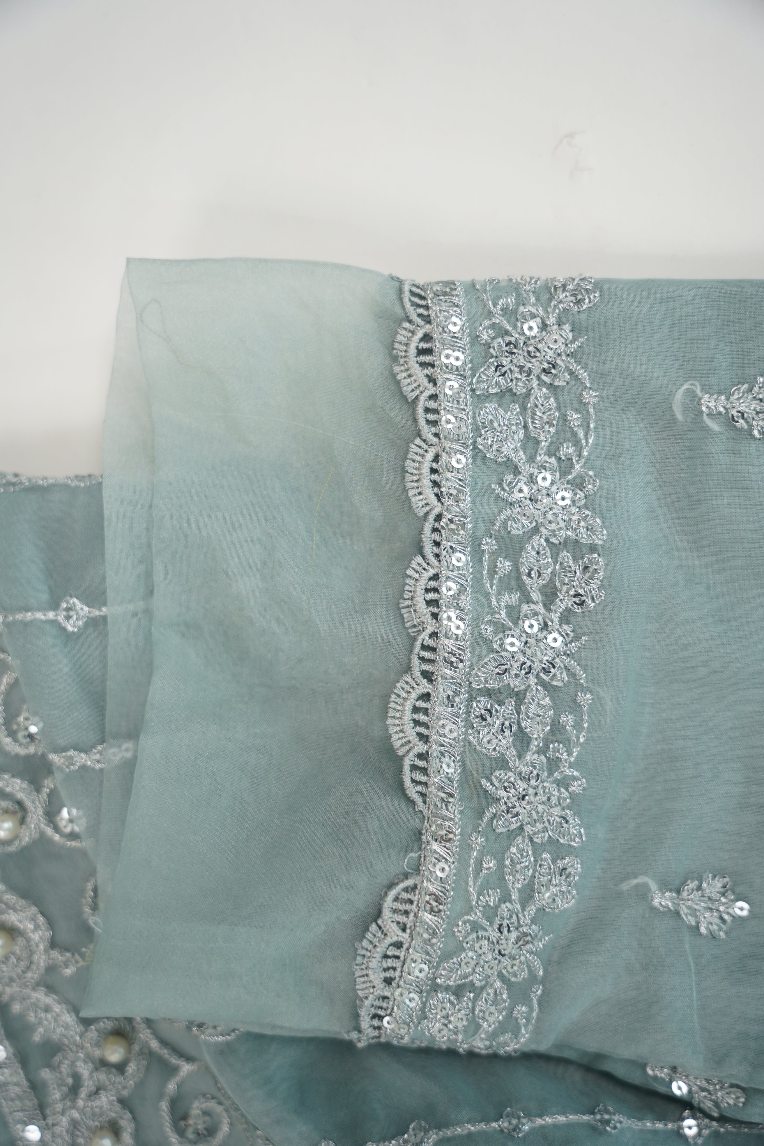 Tehwar - Luxury Organza Outfit - Festive Collection - Ready to Wear - Eid25 - TEHV7D4-SD