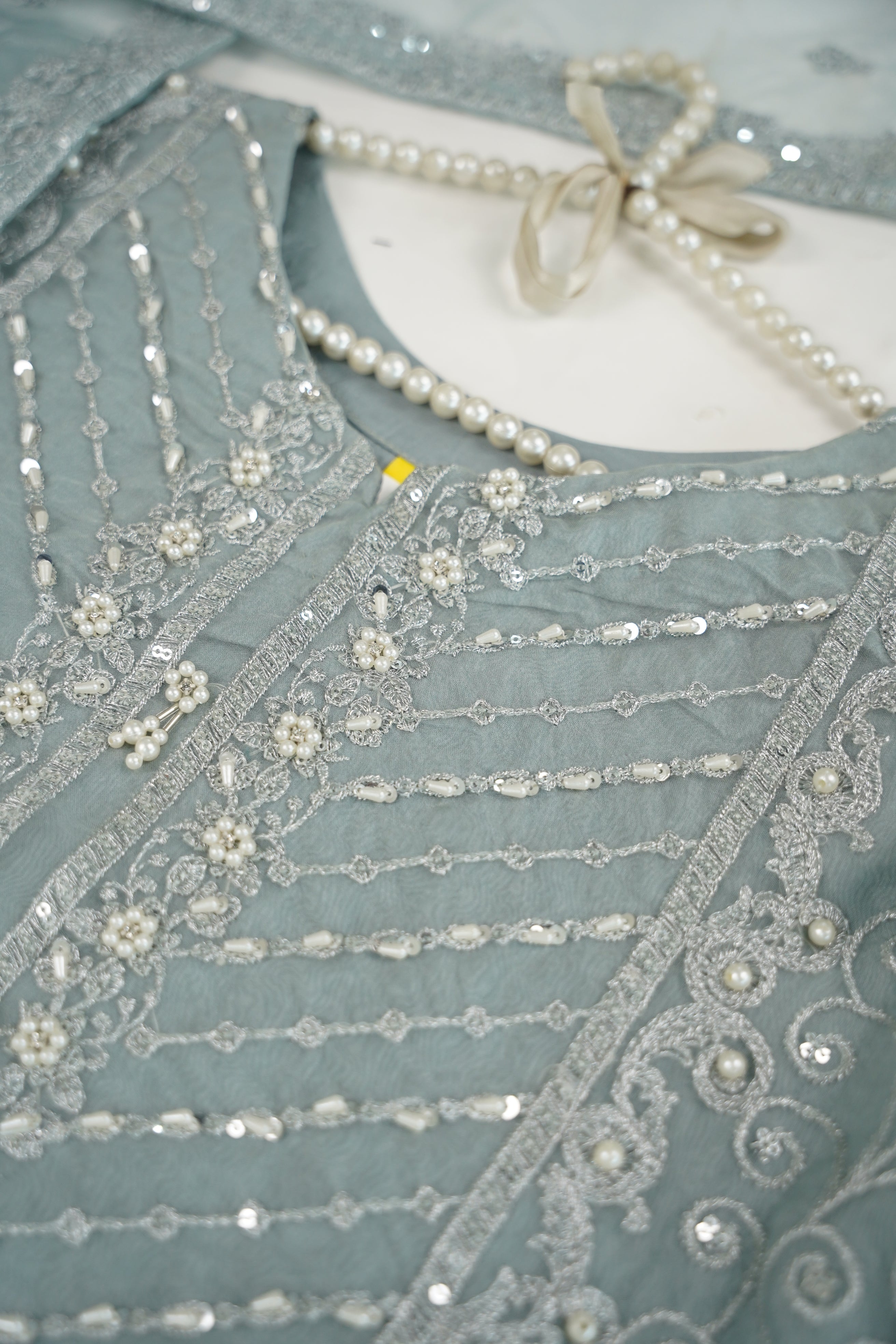 Tehwar - Luxury Organza Outfit - Festive Collection - Ready to Wear - Eid25 - TEHV7D4-SD