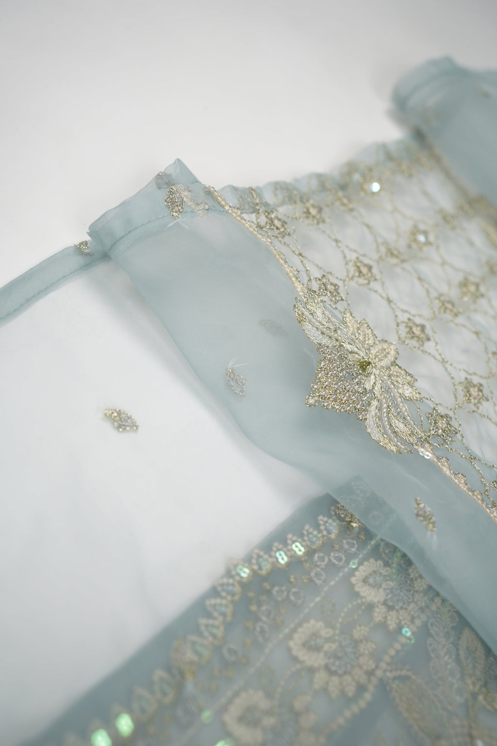 Tehwar - Luxury Organza Outfit - Festive Collection - Ready to Wear - TEHV8D5
