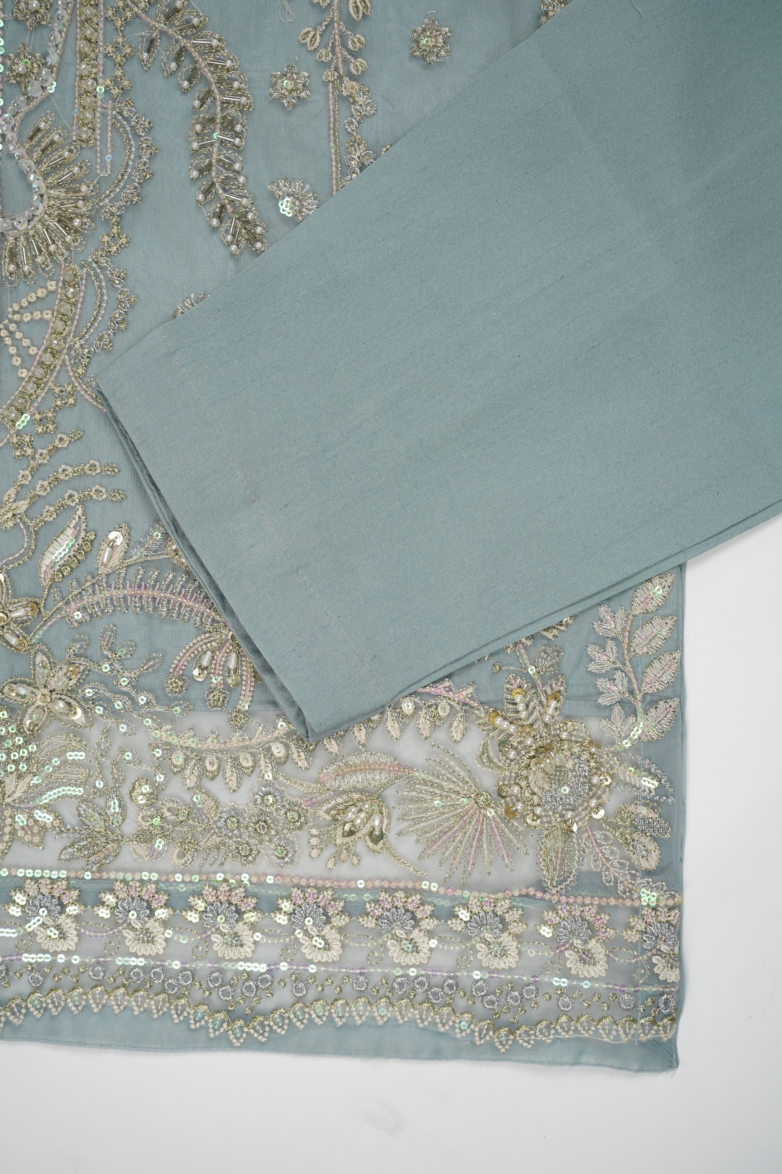 Tehwar - Luxury Organza Outfit - Festive Collection - Ready to Wear - TEHV8D5