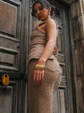 Wool Long Skirt Handmade for Elegant Style