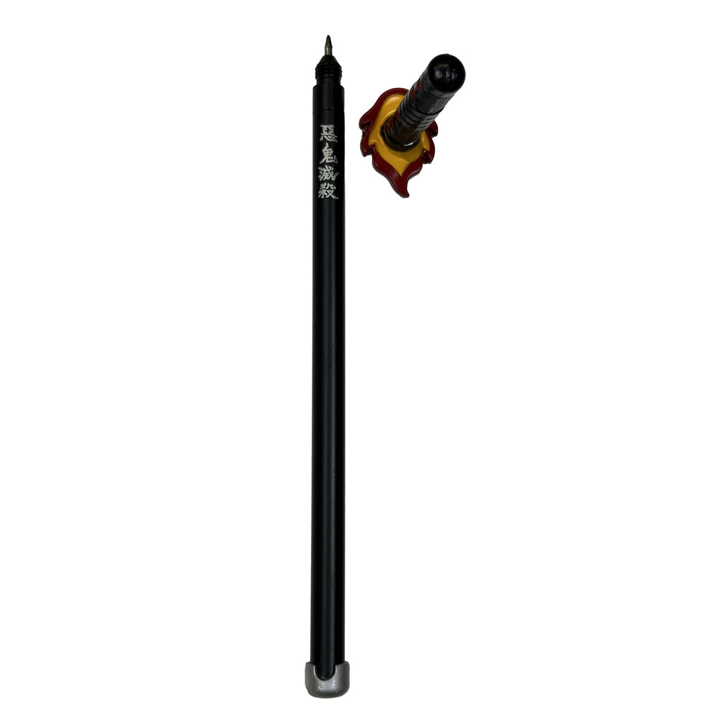 Demon Slayer Sword Pen Kamado Tanjiro's Flame Sword Replica, Anime Rollerball Pen-1