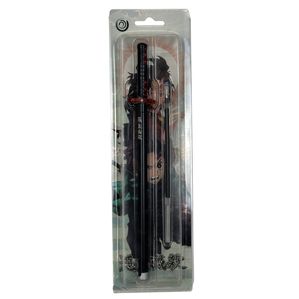 Demon Slayer Sword Pen Kamado Tanjiro's Flame Sword Replica, Anime Rollerball Pen-4