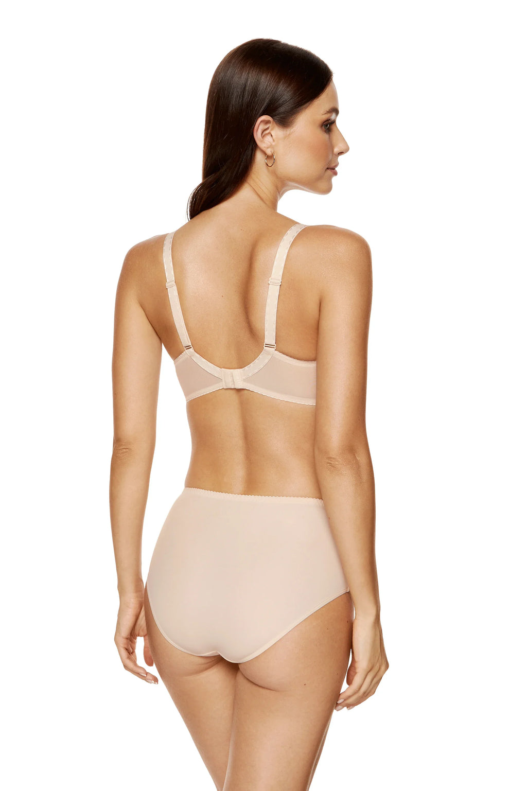 High Waist Embroidred Brief Panty Gorteks Egerie-3