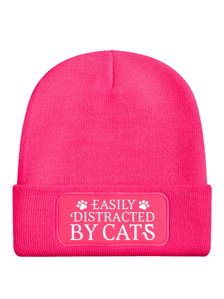 Easily Distracted By Cats Beanie