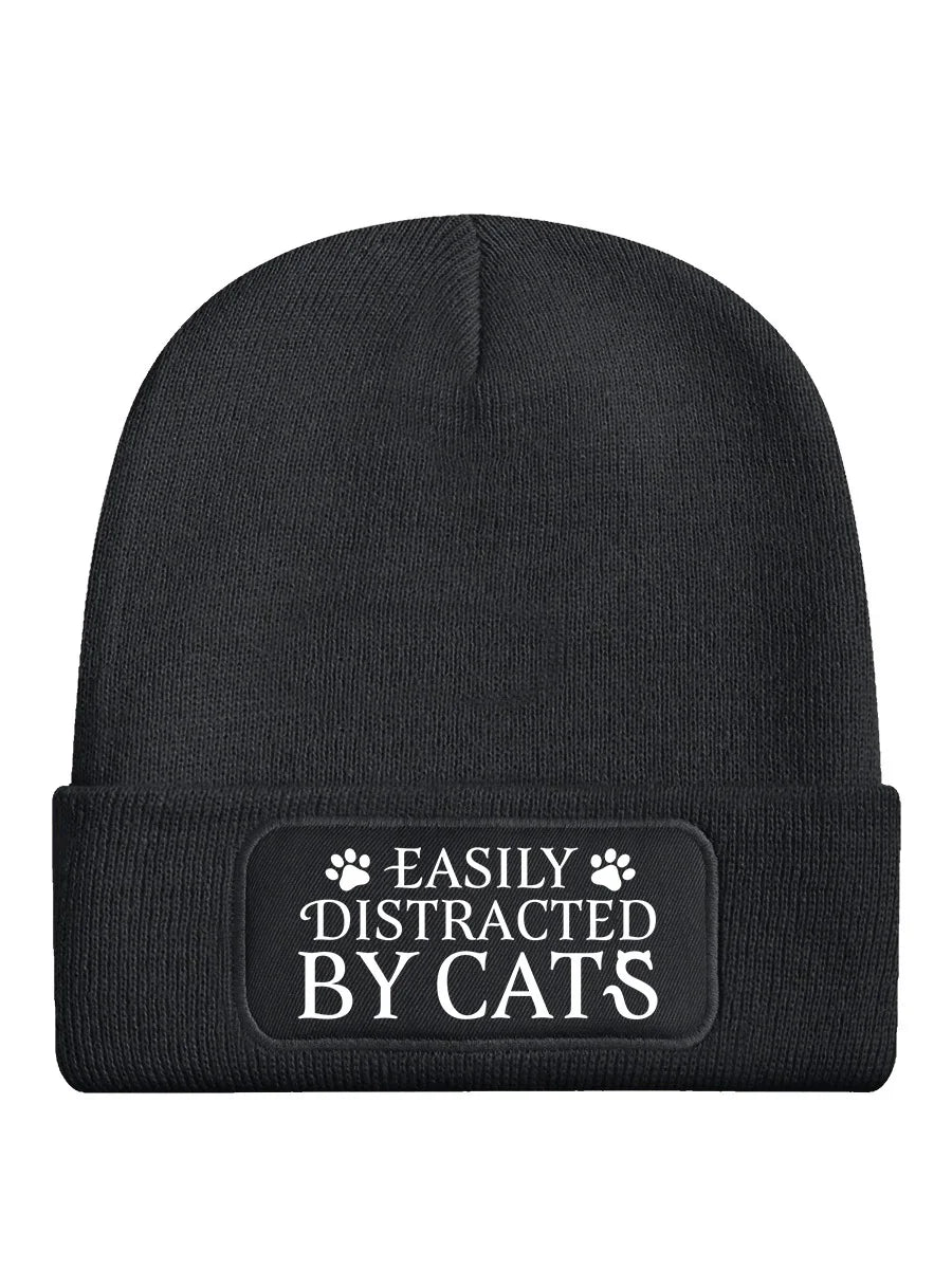Easily Distracted By Cats Beanie