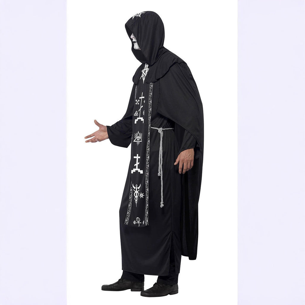 Halloween Costume Cosplay Couple Wizard Robe Costume, Witch, Vampire Outfit