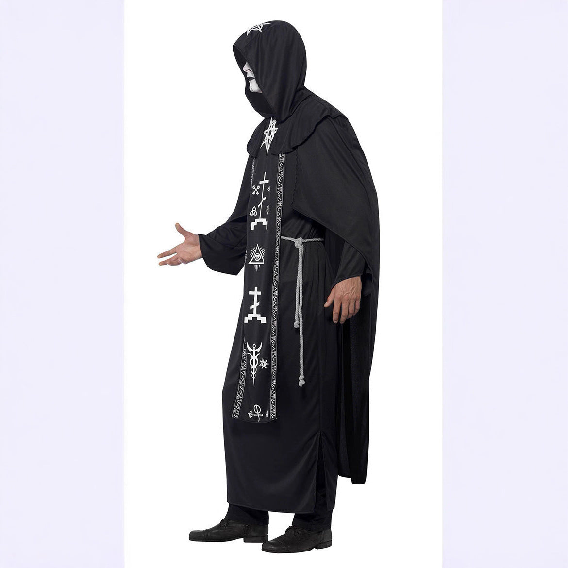 Halloween Costume Cosplay Couple Wizard Robe Costume, Witch, Vampire Outfit