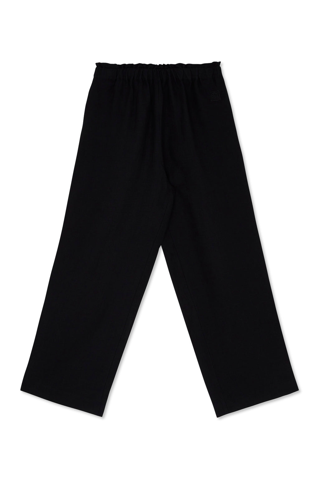 Maya Linen Trousers - Black