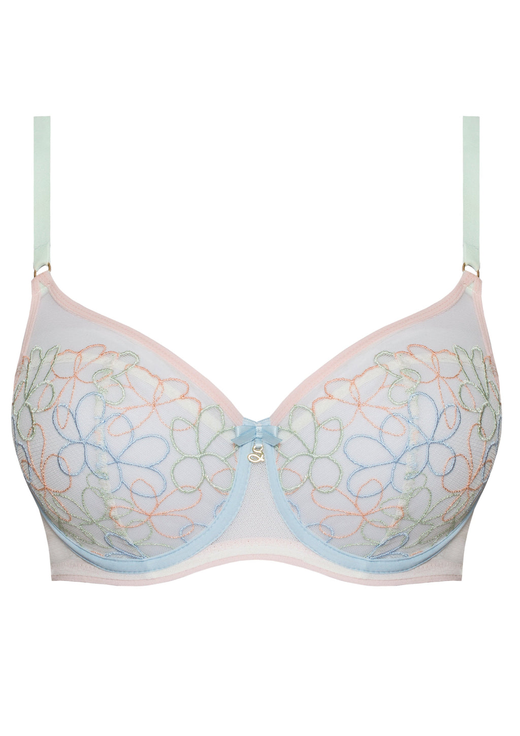 Mesh Balconette Bra Samanta Fiorella-3
