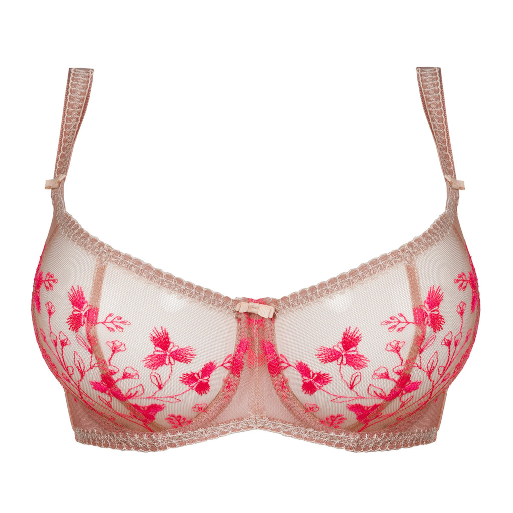 Sheer Balconette Underwire Bra Flirt-4