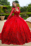 3d Flower Applique Embellished Tie Shoulder Strap Dress With Detachable Back Bow-0