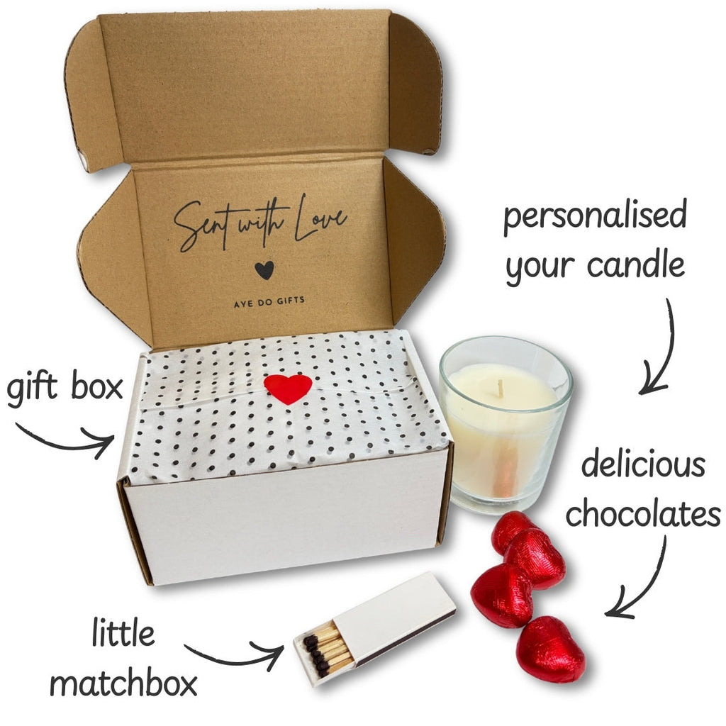 Personalised Thank you For Being The Best Mum Ever Candle Gift Set | Birthday