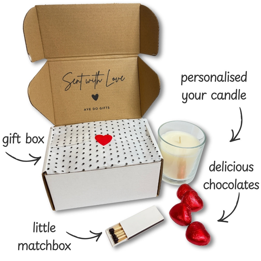 Personalised Thank you For Being The Best Mum Ever Candle Gift Set | Birthday