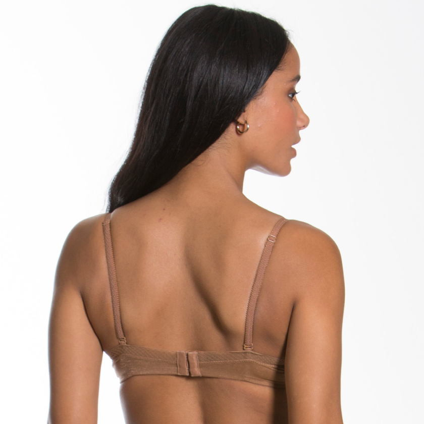 Gossard Glossies Sexy Sheer Molded Bra Bronze-1
