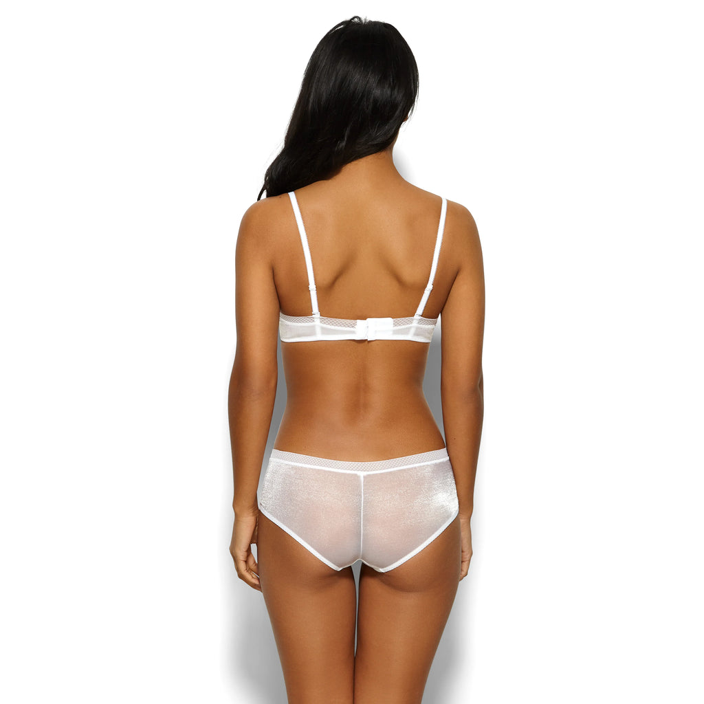 Gossard Glossies Sheer Molded Bra White-3