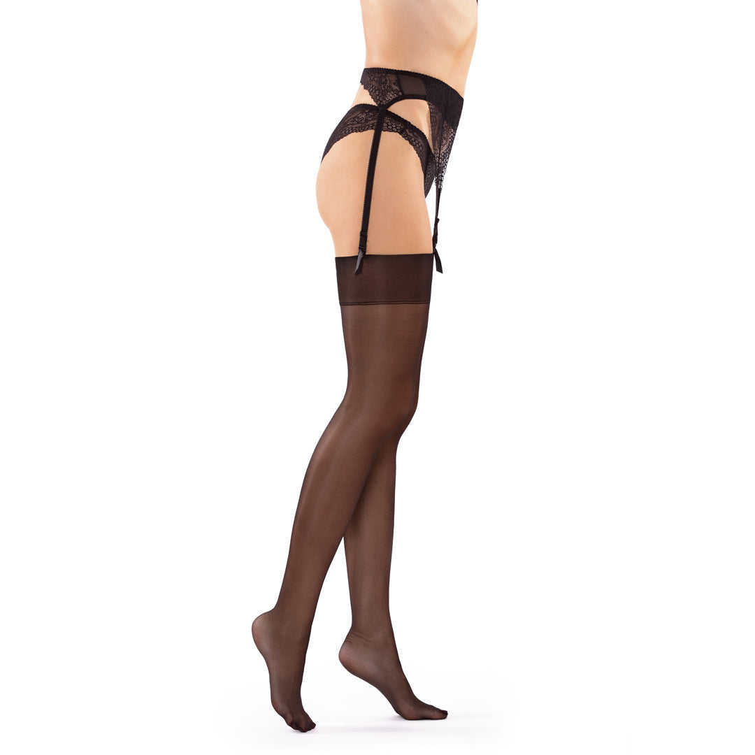 Elegant Semi-Sheer Stockings Gorteks Bridal 15 Den-2
