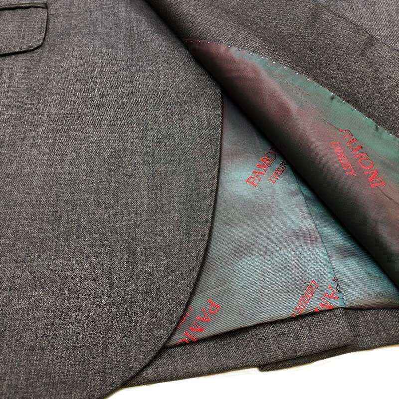 Grey 1-button Regular Fit Suit-1
