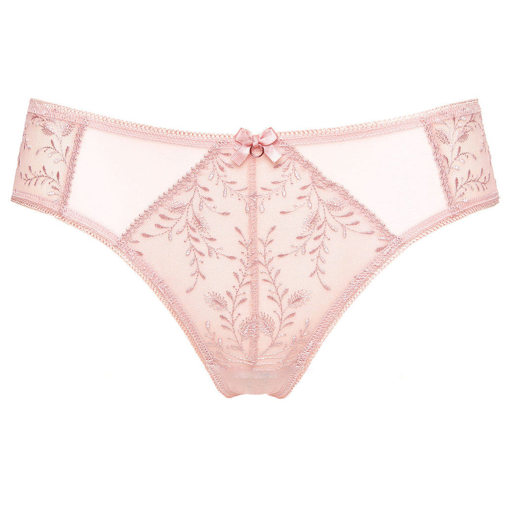 Sheer Mesh Mid Rise Bikini Panty Gorteks Harmony-4