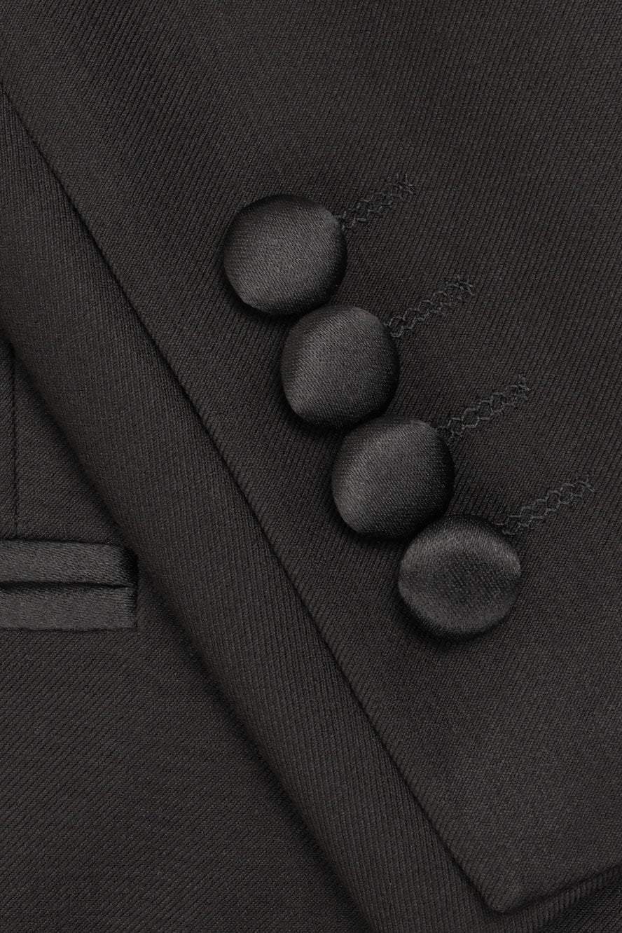 "Edward" Black Tuxedo Tailcoat-1