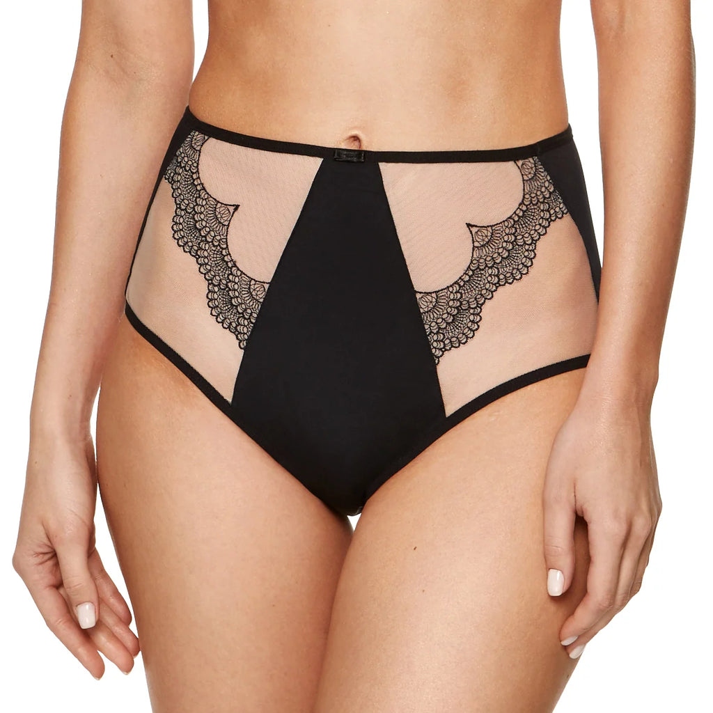 High Waist Full Brief Panty Gorteks Heidi-0