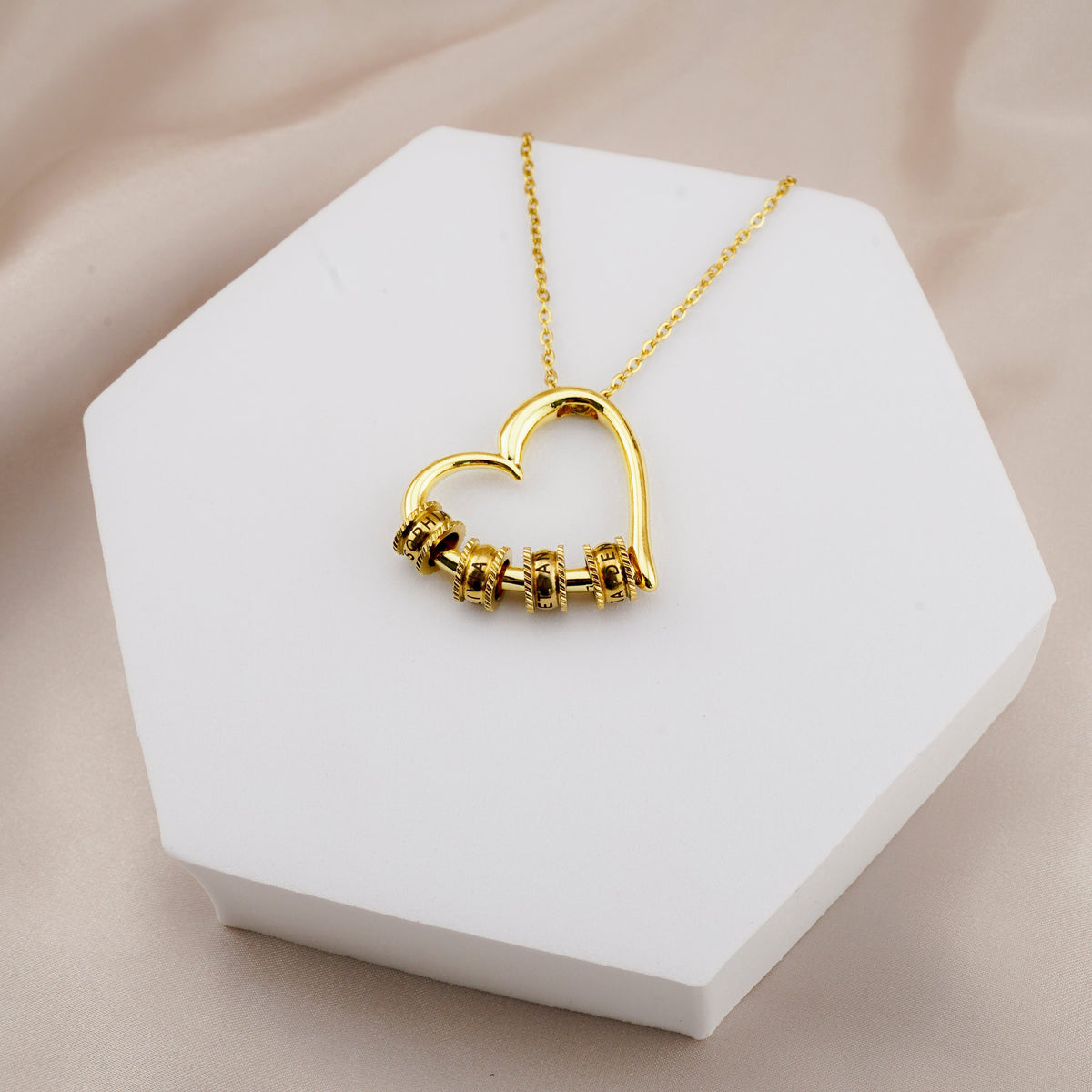 Family's Love - Engraved Pendant with LED Box