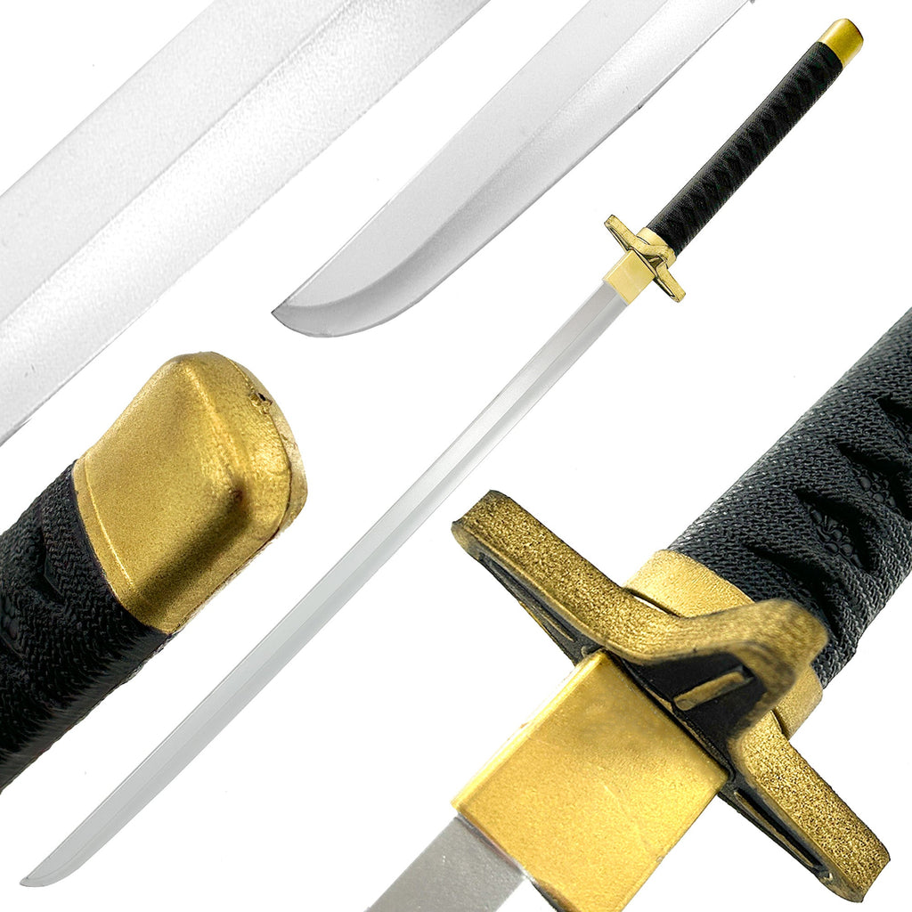 Hitsugaya Toshiro Hyorinmaru Anime Black Foam Cosplay Katana Sword-0