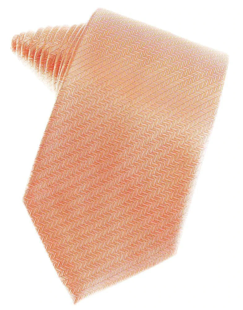 Herringbone Necktie Self Tie-13