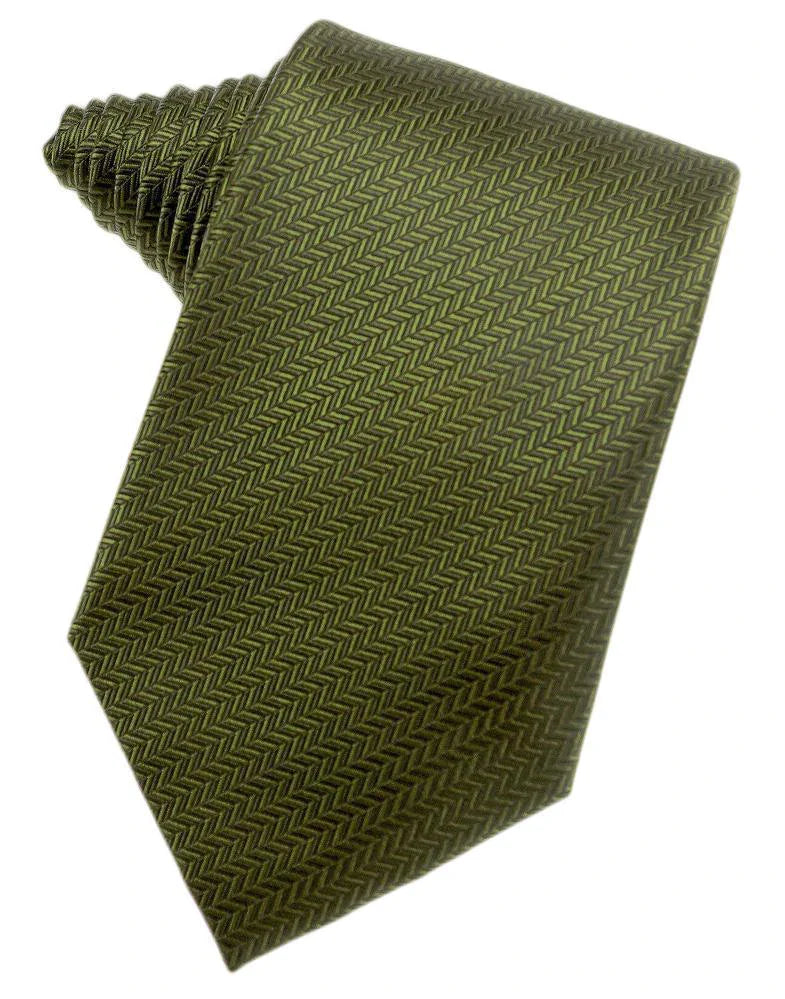 Herringbone Necktie Self Tie-18