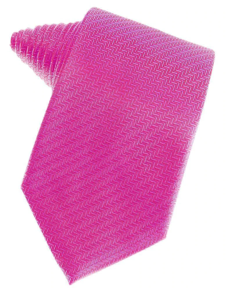 Herringbone Necktie Self Tie-20