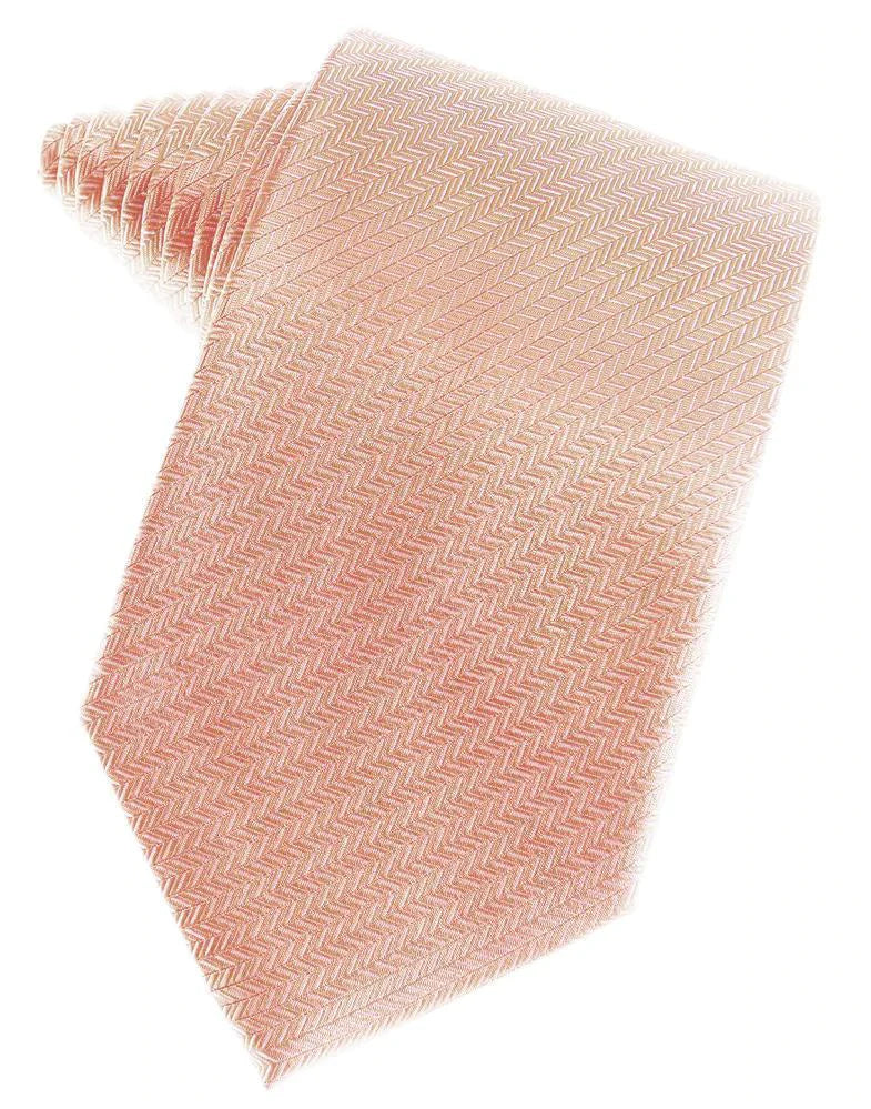 Herringbone Necktie Self Tie-35