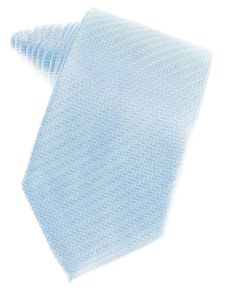 Herringbone Necktie Self Tie-43