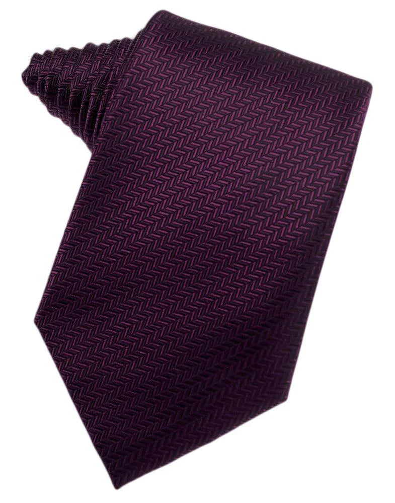Herringbone Necktie Self Tie-48