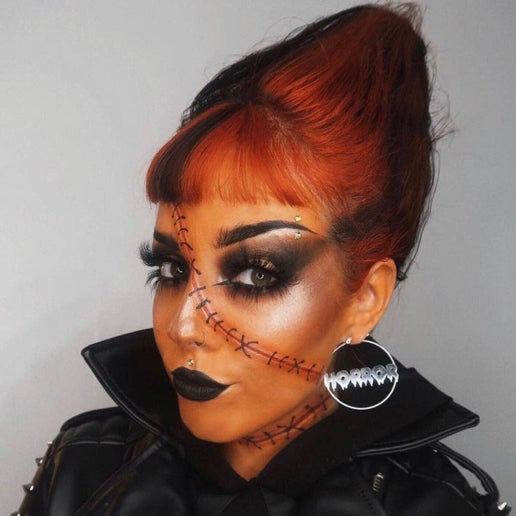 Horror Hoops | Gothic Goth Alternative Jewellery Earrings